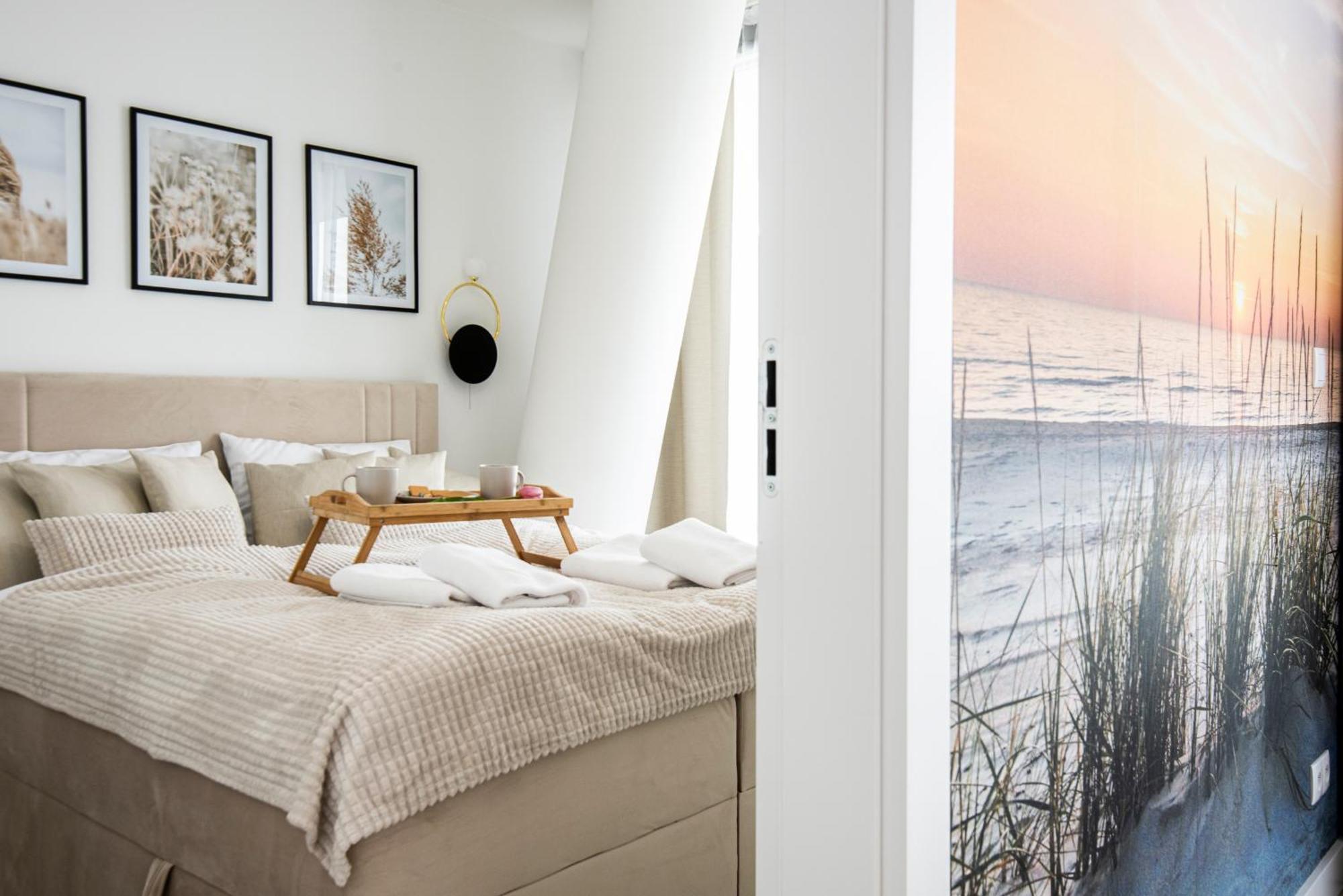 شقة Wave Panorama 8Th Floor Sea View مينززدرويه المظهر الخارجي الصورة